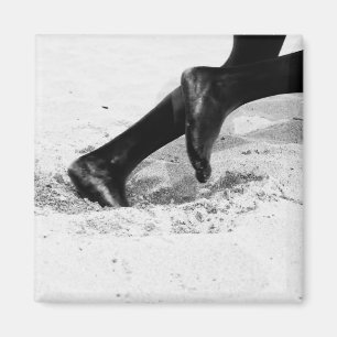 geht langsam dem Sand aus Magnet