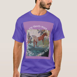 geht mit dem Funky Fliegenschnabel-Häkelchen T-Shirt