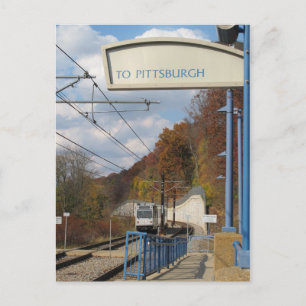 Geht nach Pittsburgh? Postkarte