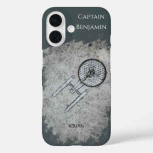 Gehweg-Raumschiff-Überraschungs-Design iPhone 16 Hülle