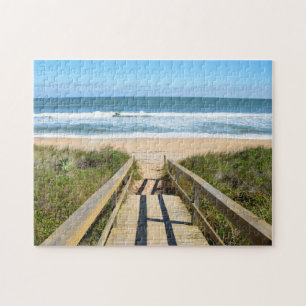 Gehweg zum Strand Puzzle