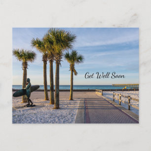 Gehweg zum Strand von Pensacola, gut Postkarte