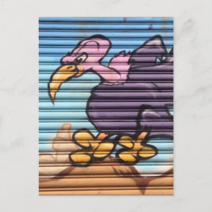 Geier-Cartoon Postkarte