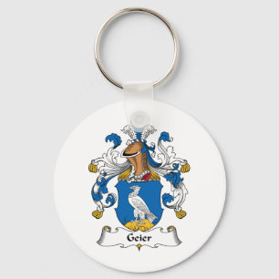 Geier Familienwappen Schlüsselanhänger
