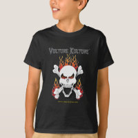 Geier Kulture Schädel- u. Knochen-T - Shirt