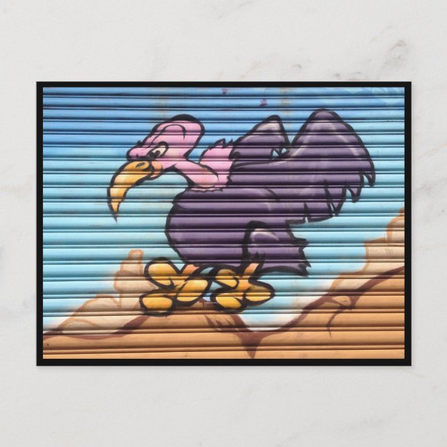 Geier Postkarte (Vorderseite)