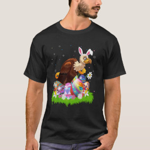 Geier-Vogel-Ostern-Eier-Suche-Hasen-Ohr-Ostersonnt T-Shirt