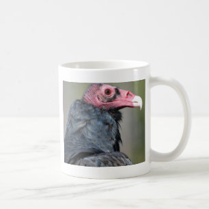 Geier-Vogel-Raptor-Rotes Gesicht Tasse