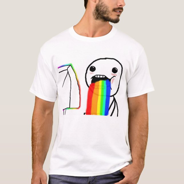 Geifert Regenbogen T-Shirt (Vorderseite)