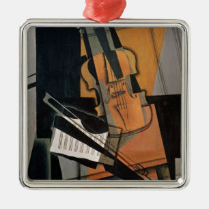 Geige, 1916 ornament aus metall