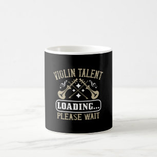 Geige - Geigertalent beladen Kaffeetasse