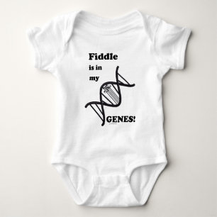 Geige ist in meinen Genen! Baby Strampler