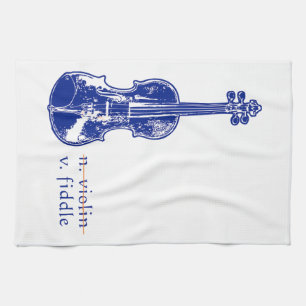 Geige Nicht Violine Bluegrass Country-Musik-Gesche Geschirrtuch