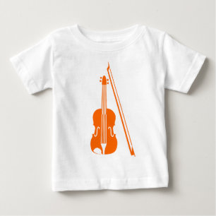 Geige - Orange Baby T-shirt