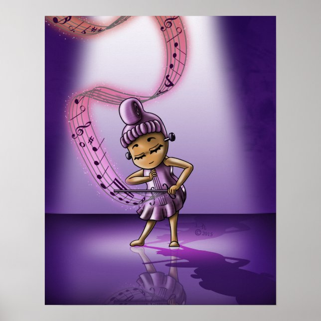 Geige Poster (Vorne)