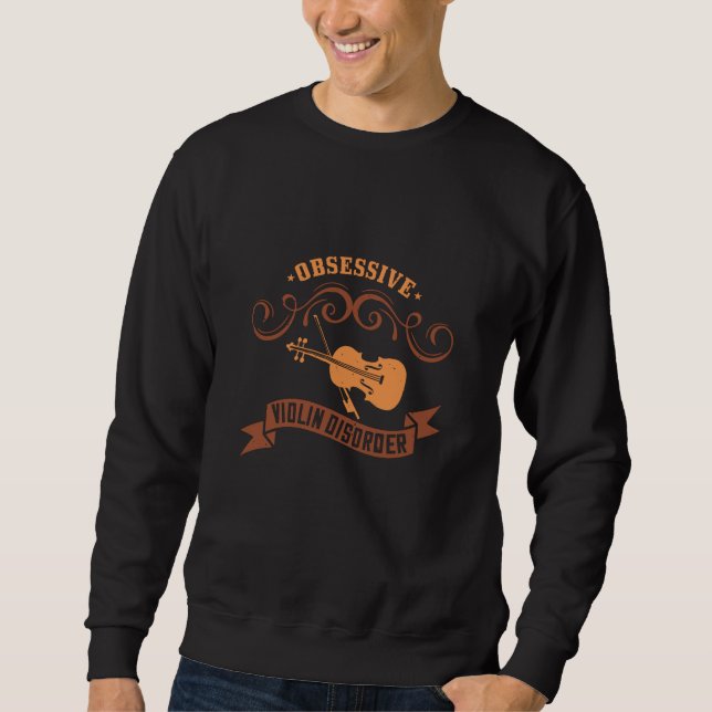 Geige Sweatshirt (Vorderseite)