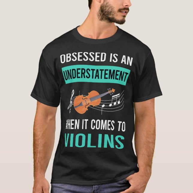Geige T-Shirt (Vorderseite)