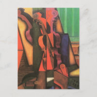 Geige und Gitarre von Juan Gris, Vintage kubistisc