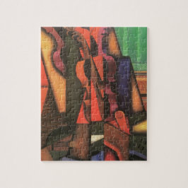 Geige und Gitarre von Juan Gris, Vintage kubistisc Puzzle