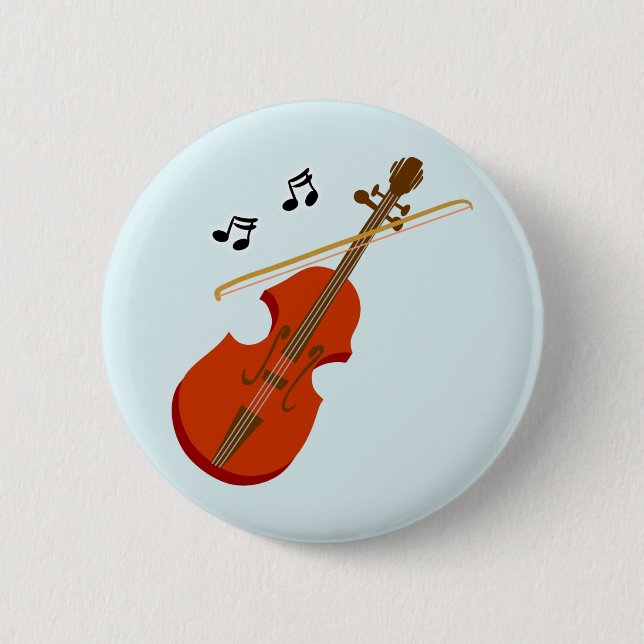 Geige Violine Violine Button (Vorderseite)