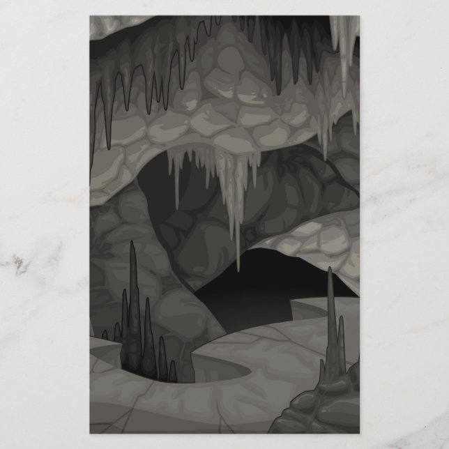 Geigenskelett Briefpapier (Vorderseite)