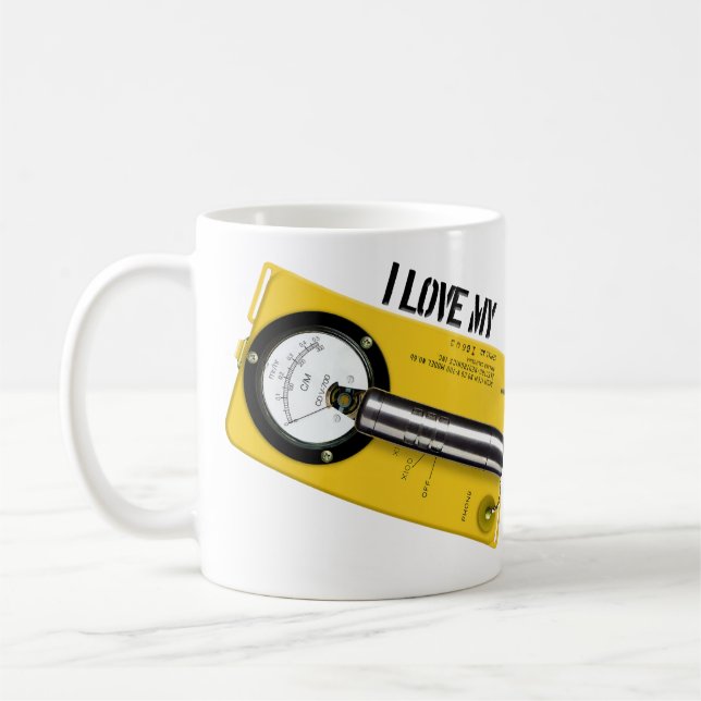 Geiger Counter - CDV-700-Tasse Kaffeetasse (Links)