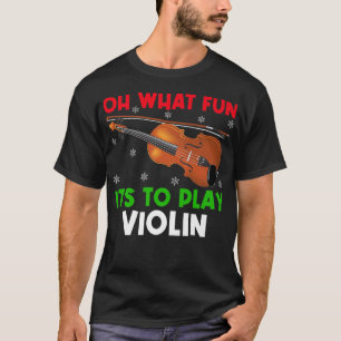 Geiger der Geige liebt Oh was macht es für Spaß Ge T-Shirt