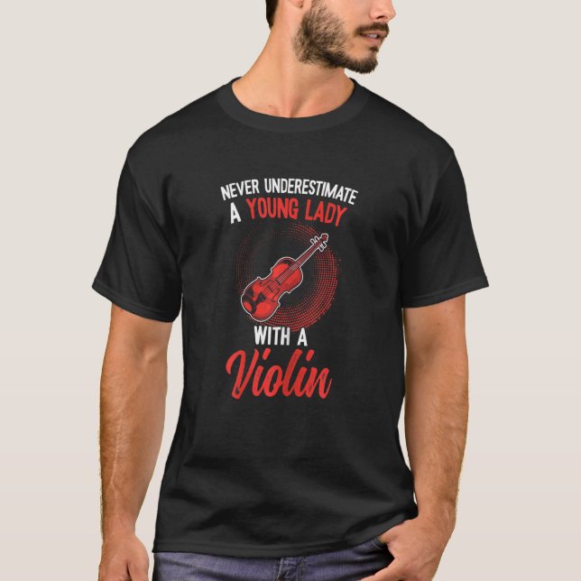 Geiger sagt  Violine 1 T-Shirt (Vorderseite)