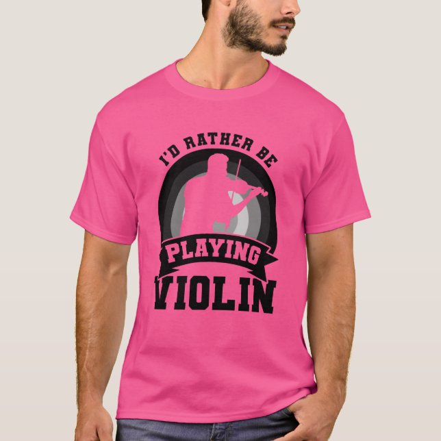 Geiger-Zitat Freunde T-Shirt (Vorderseite)