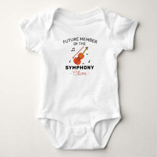 Geiger - Zukünftiges Mitglied des Sinfonieorcheste Baby Strampler