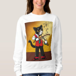 Geigermusikkatze Sweatshirt