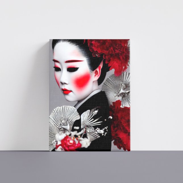 Geiko Canvas Print Leinwanddruck (Von Creator hochgeladen)