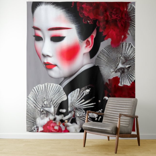 Geiko Tapestry Wandteppich (Beispiel)