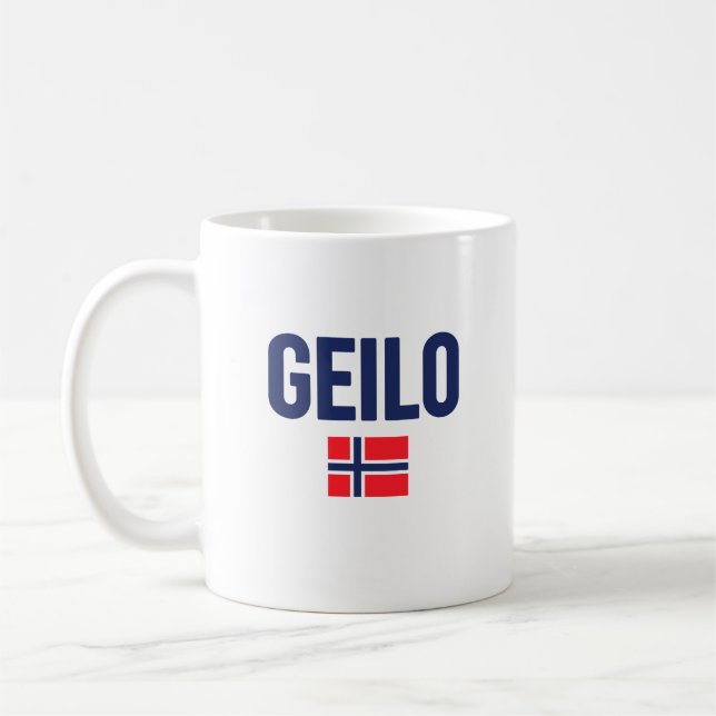 GEILO Norwegen Kaffeetasse (Links)