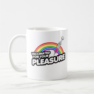 GEIMPFT FÜR IHR VERGNÜGEN KAFFEETASSE