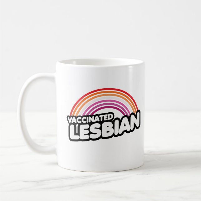 GEIMPFTE LESBE KAFFEETASSE (Links)