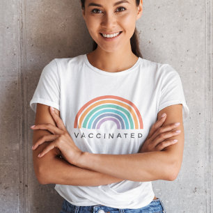 Geimpfter Regenbogen   Covid Coronavirus Vaccine Tri-Blend Shirt