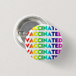 Geimpftes Schwulenmuster mit Lgbtq Button