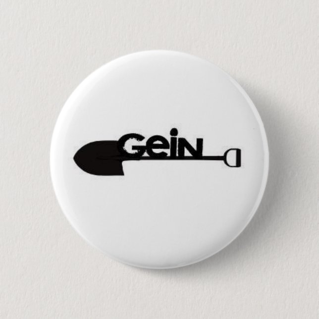 gein Schaufellogo Button (Vorderseite)