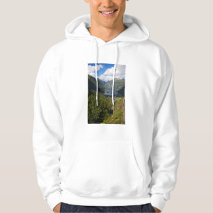 Geiranger-Fjord-Landschaft, Norwegen Hoodie