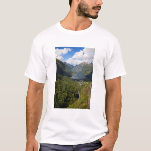 Geiranger Fjord Landschaft, Norwegen T-Shirt
