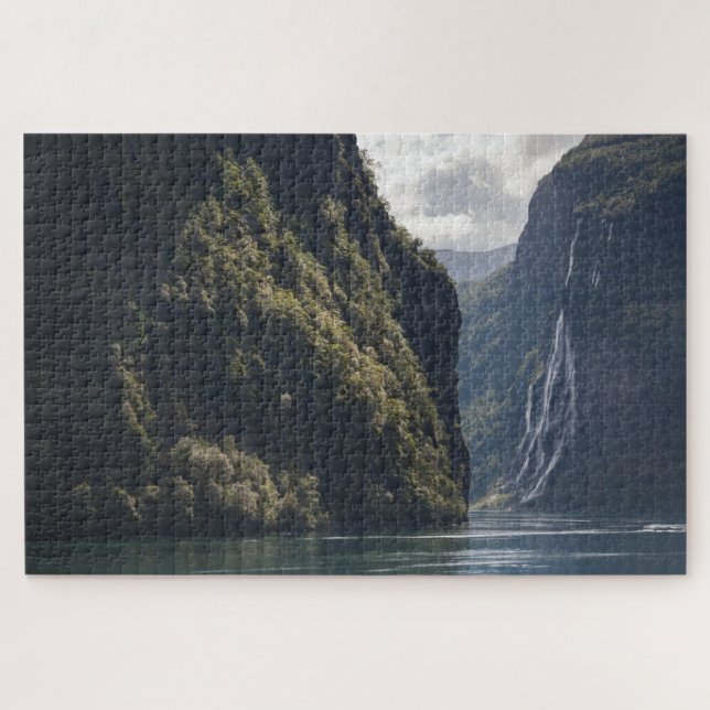 Geiranger Fjord Puzzle (Horizontal)