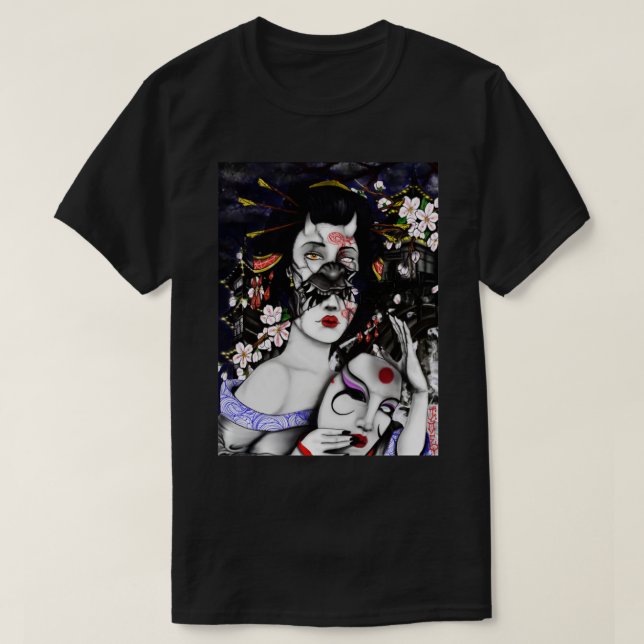 Geisha1 T-Shirt (Design vorne)