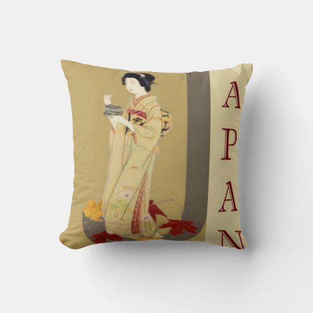Geisha American MoJo Pillow Kissen (Vorderseite)