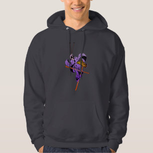 Geisha auf Skis Hoodie