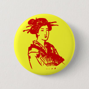 Geisha Button