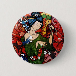 Geisha Button