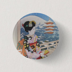 Geisha Button