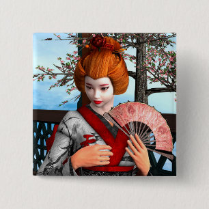 Geisha Button