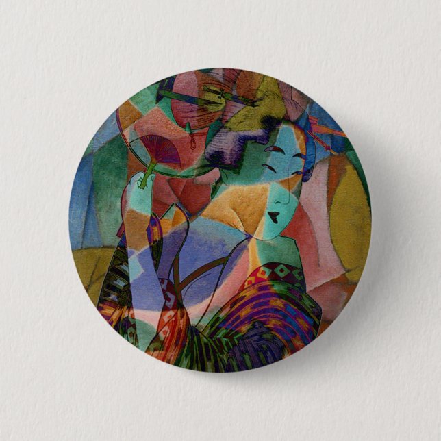 GEISHA BUTTON (Vorderseite)